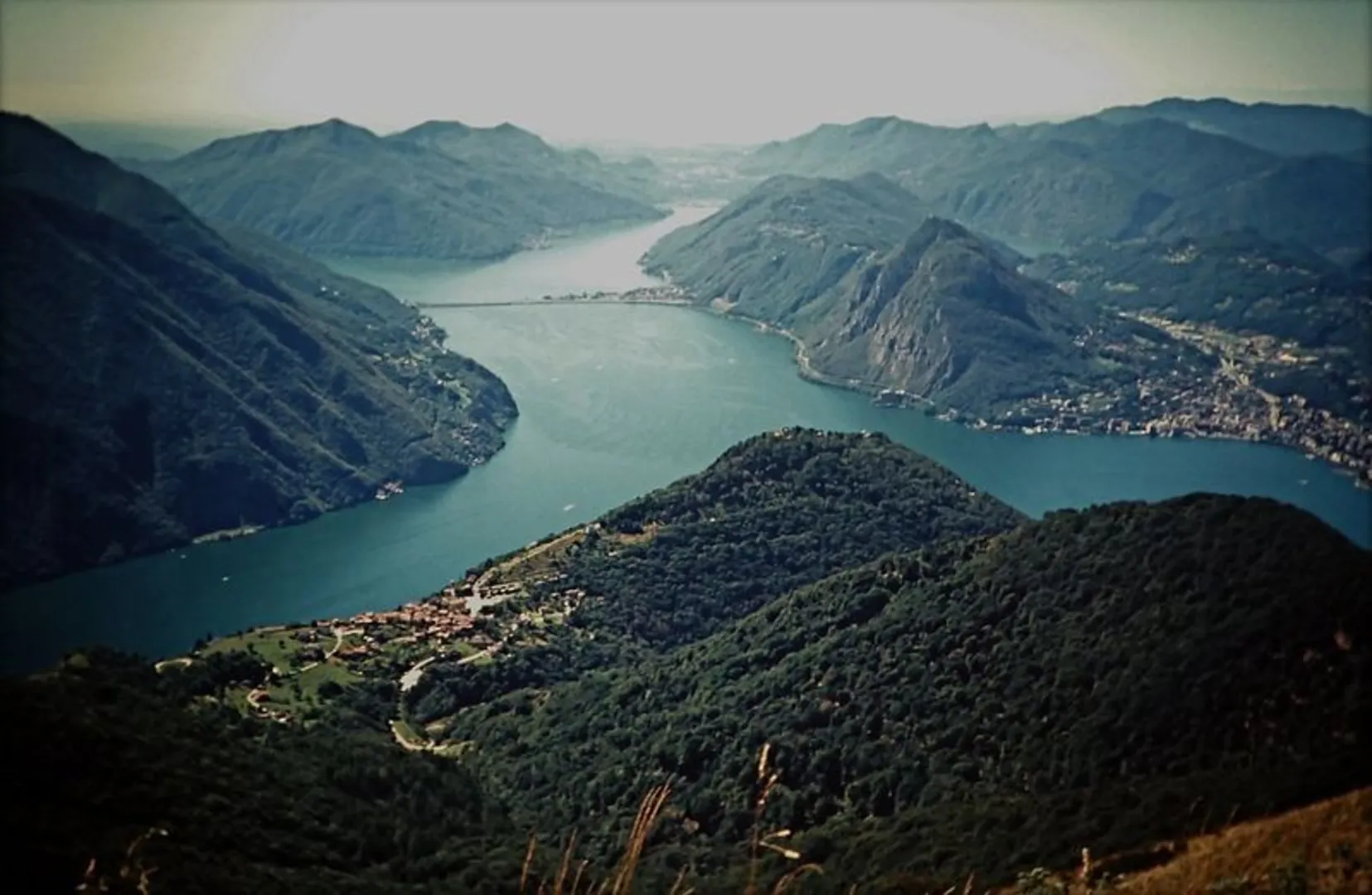 An image depicting the trail Monte Brè to Monte Boglia Loop and its surrounding area.