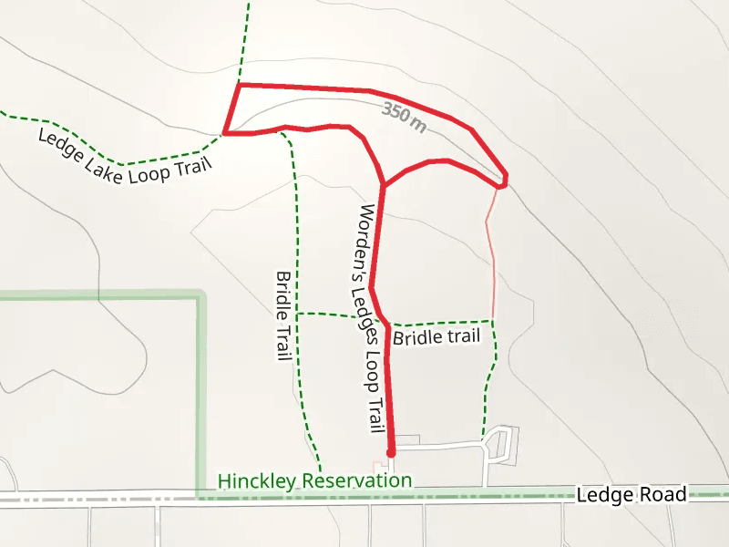 Worden's Ledges Loop Trail