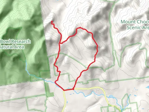 Mount Mexico, Paugus and Square Ledge Loop - Wonalancet