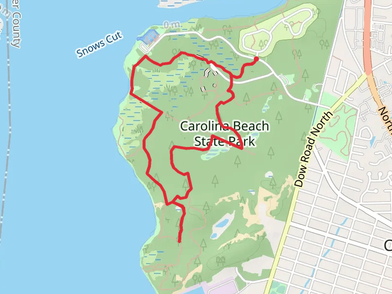 Carolina Beach State Park Loop