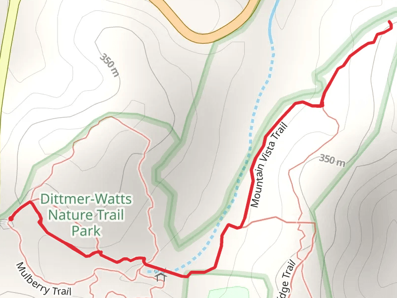 Creekside Trail and Mountain Vista Trail