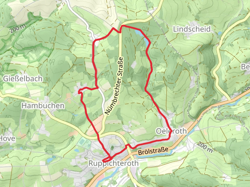 Dehrenbach via Ruppichteroth Rundweg