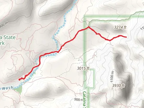 Sutherland Trail and Romero Canyon