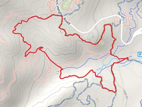 Coyote Run, Boulder Run and Medicine Wheel Loop