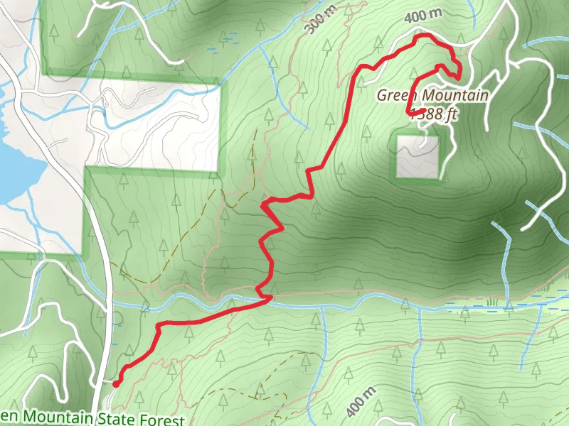 Green Mountain via Gold Creek Trail