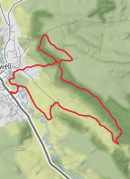 Peak District National Park - Jul 12 mobile static map