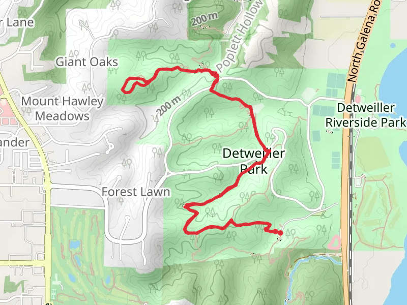 Pimiteoui Trail - Detweiller Park