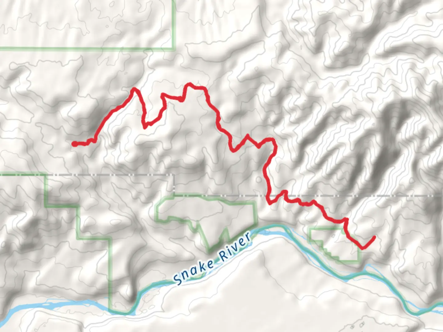 An image depicting the trail Hawley Gulch and Old Ranger and its surrounding area.