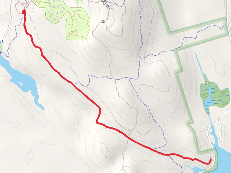 Wonsqueak Path Out and Back