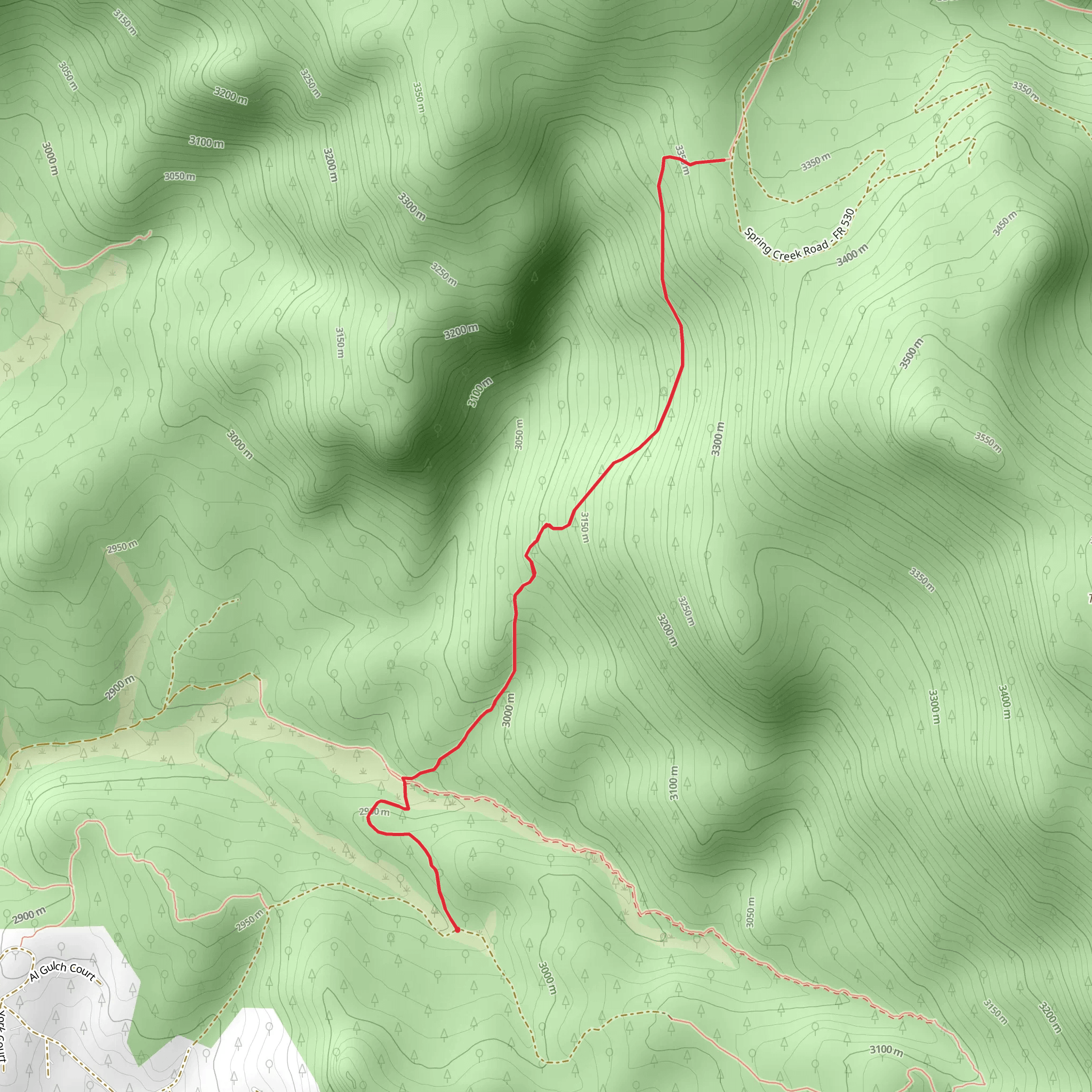 Nate Stultz Trail 655 mobile static map