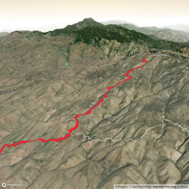 Homestead Trail to Lucky Peak