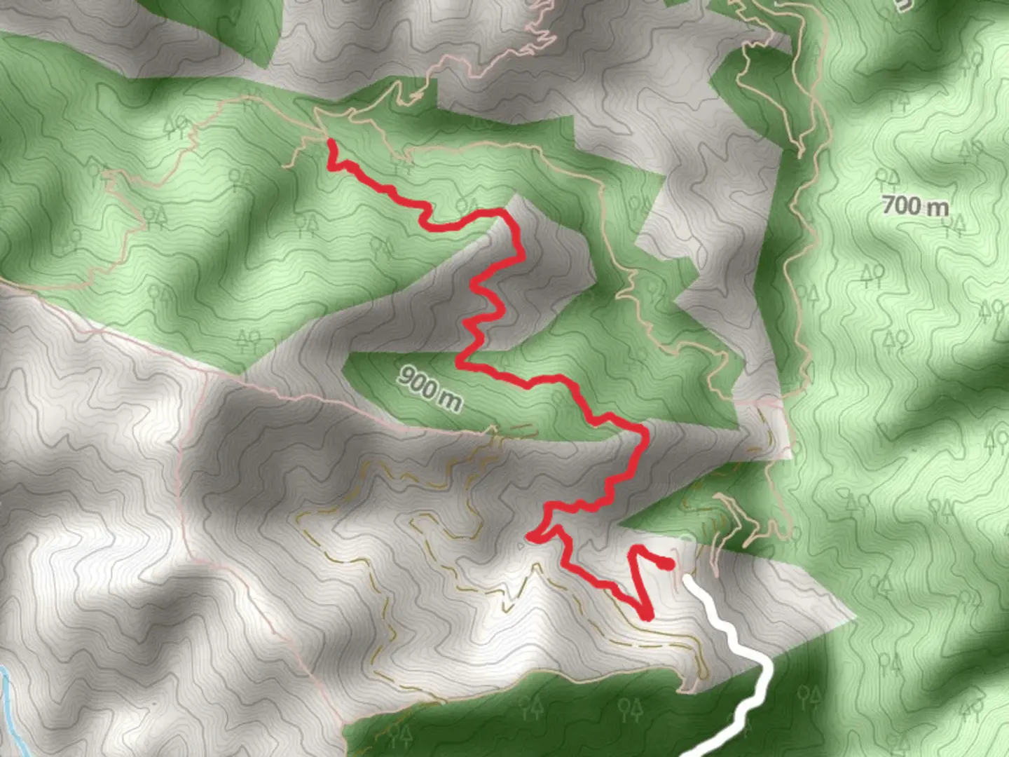An image depicting the trail Upper Winter Creek Trail and its surrounding area.