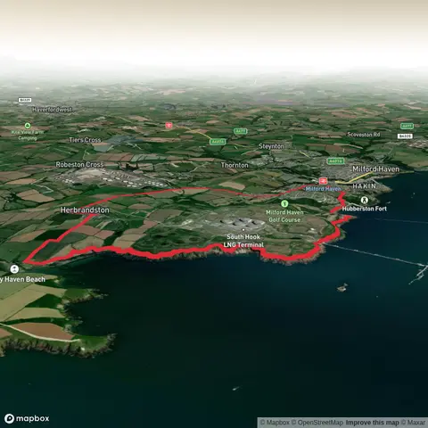 Gelliswick Bay, South Hook Point and Sandy Haven Loop