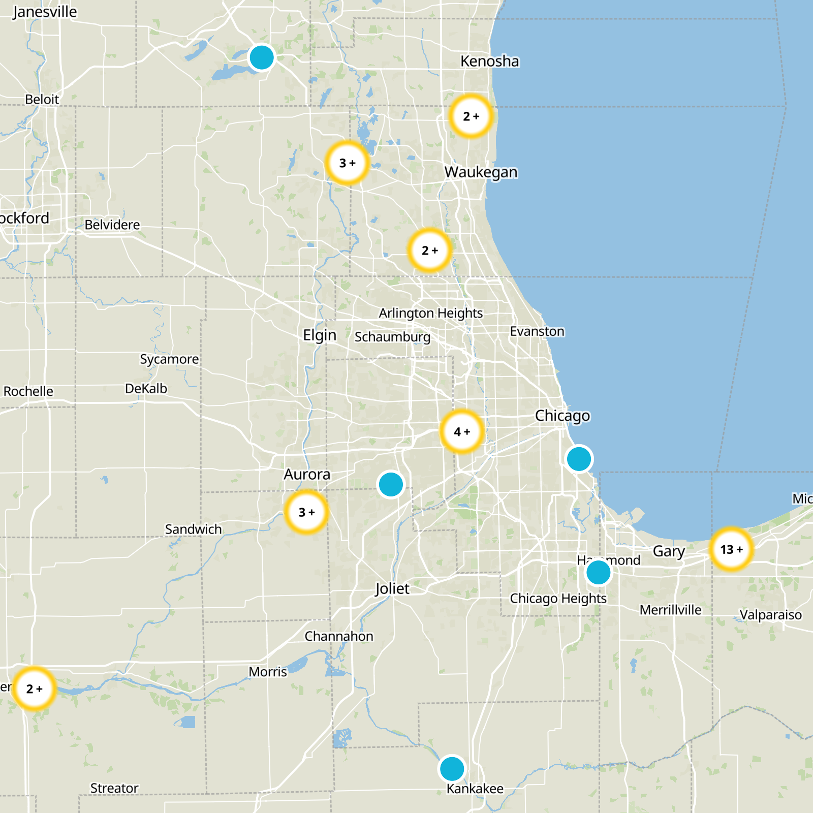 DuPage County Static Map