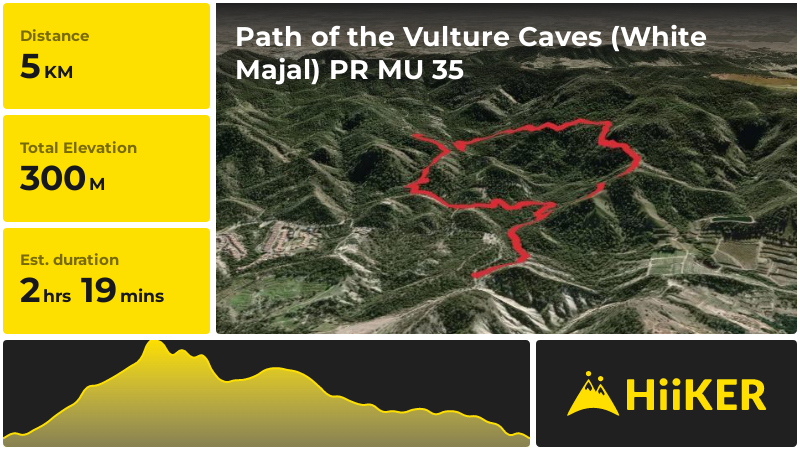 Path of the Vulture Caves (White Majal) PR MU 35 | Área Metropolitana