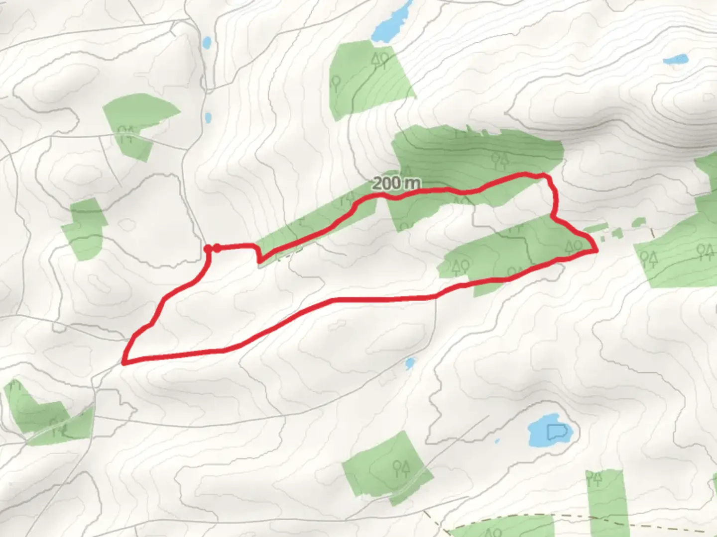 An image depicting the trail Leghowney Loop Walk and its surrounding area.