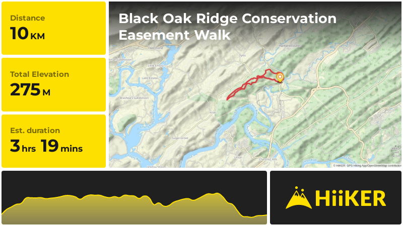 | Black Oak Ridge Conservation Easement Walk