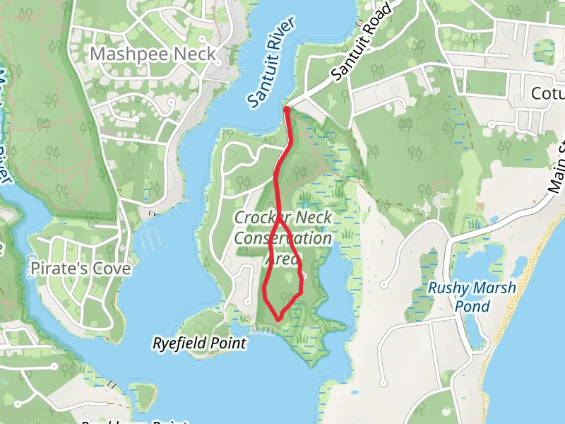 Pinquickset Cove Loop Trail
