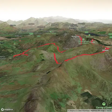 Rhinog Fawr and Rhinog Fach Loop
