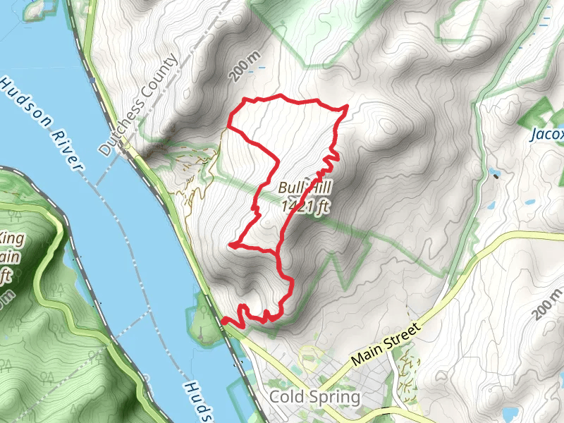 Bull Hill via Washburn Trail and Undercliff Trail