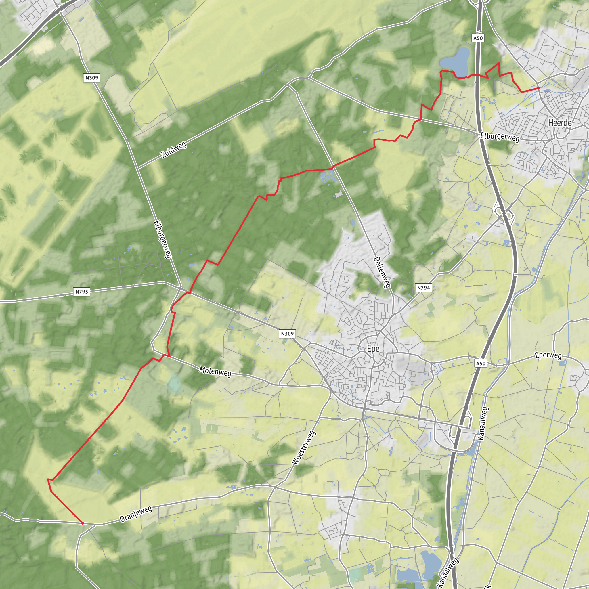 1327-roots-natuurpad-etappe-17 mobile static map