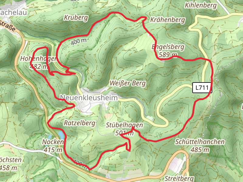 Olpe via Neuenkleusheimer Rundweg