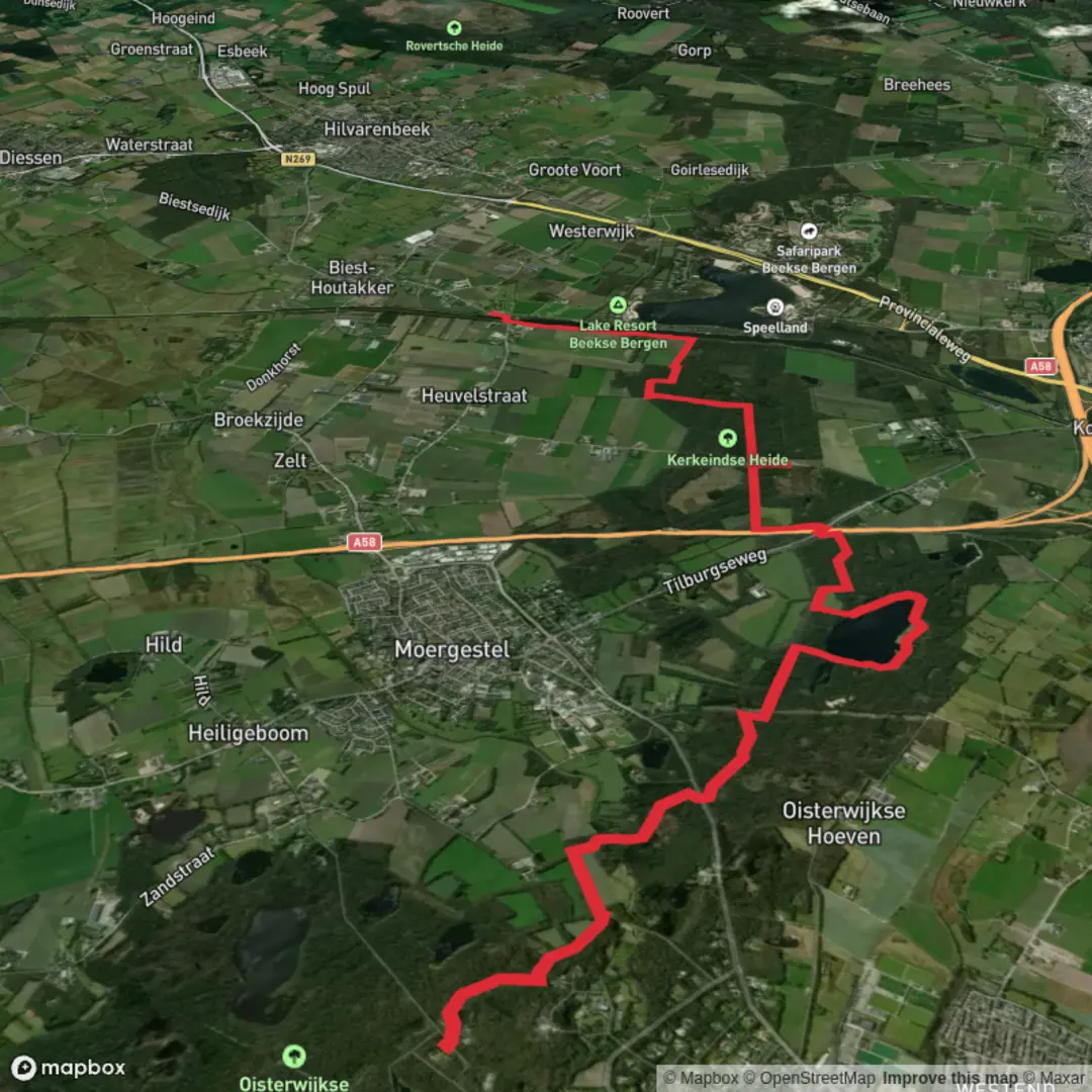 An image depicting the trail 1363-roots-natuurpad-etappe-31 and its surrounding area.