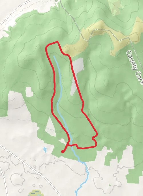 Ballyhoura loop  mobile static map