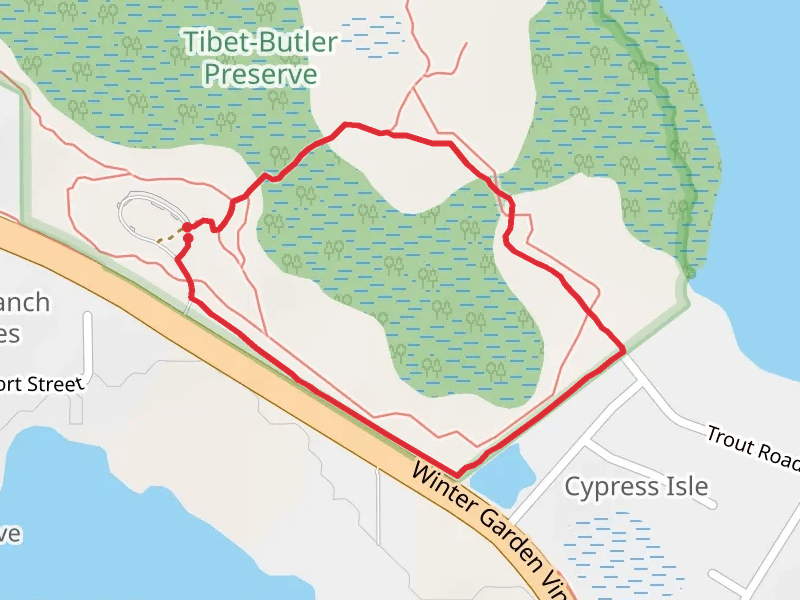 Tibet Butler Nature Preserve Loop