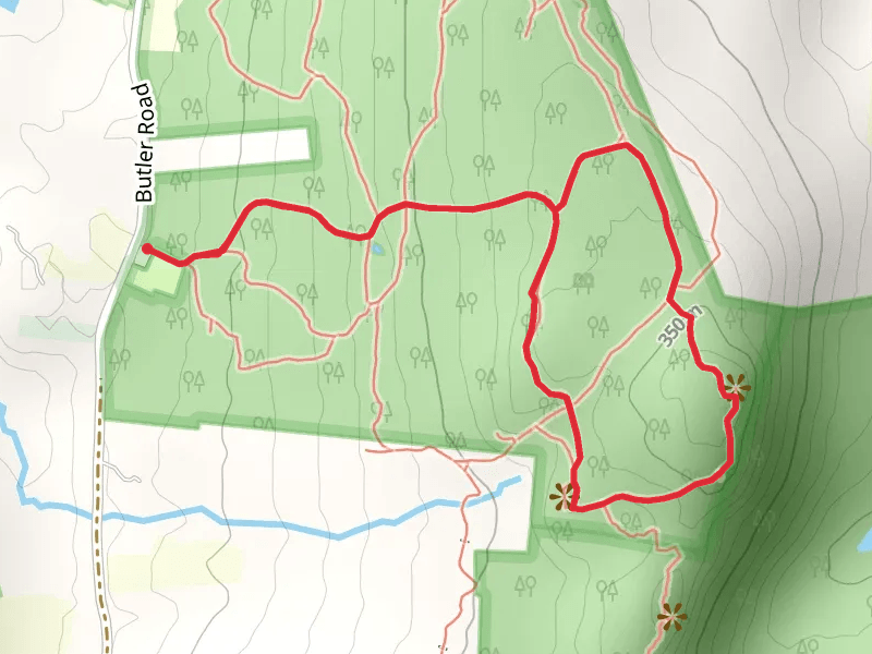 Peaked Mountain Loop Trail