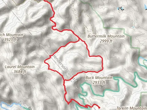 South Mills River and Bradley Creek Trail Loop