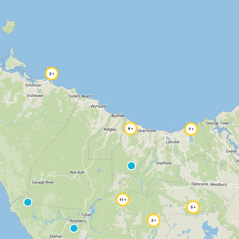 Burnie Static Map
