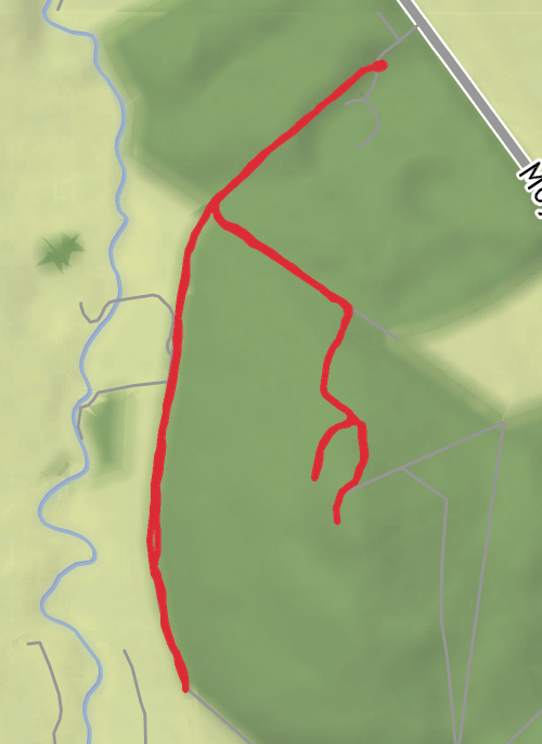 County Down Hiking mobile static map