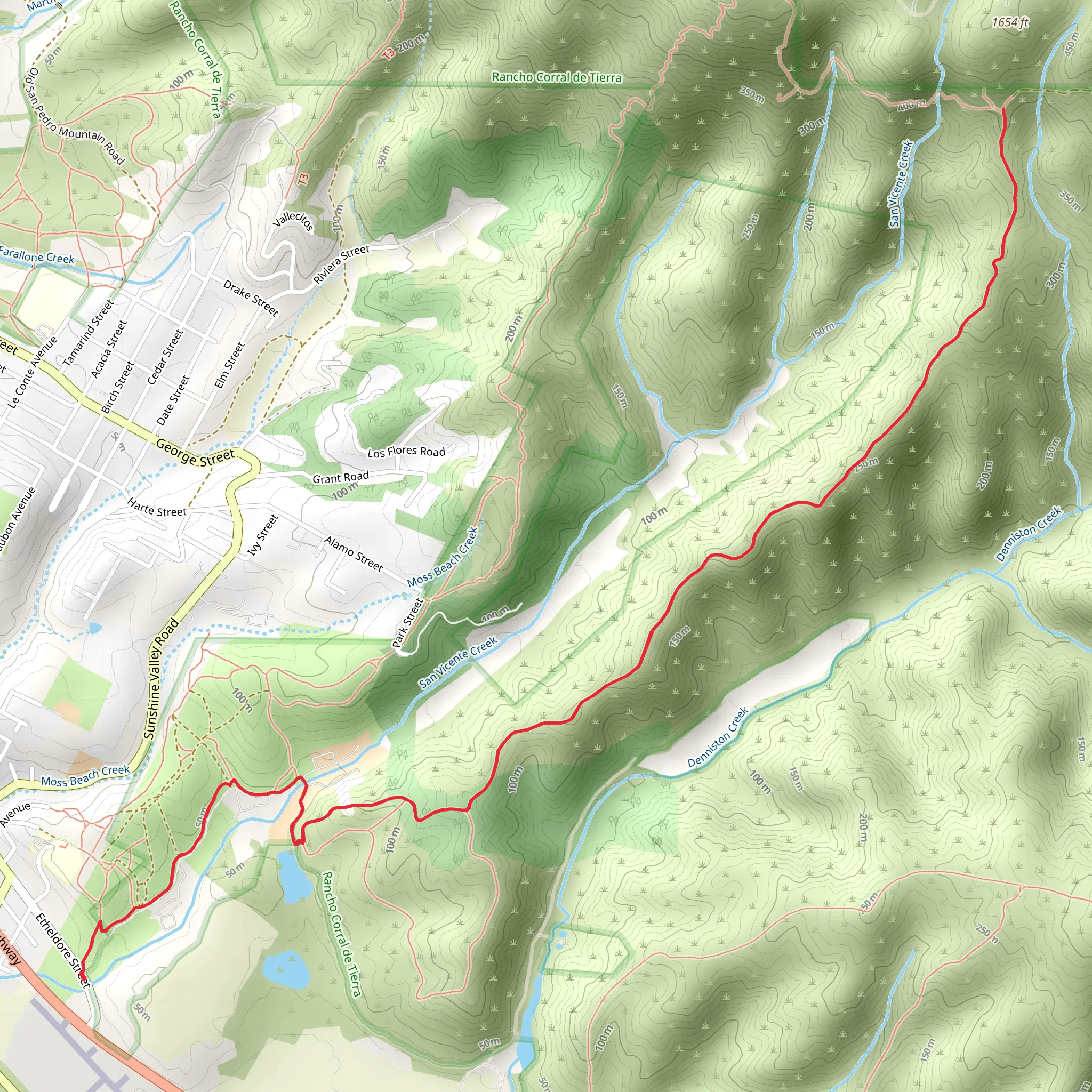 Ember Ridge and Spine Trail | San Mateo County | California