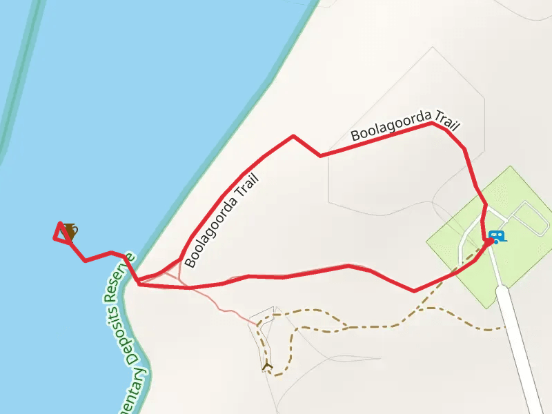 Boolagoorda Trail mobile static map