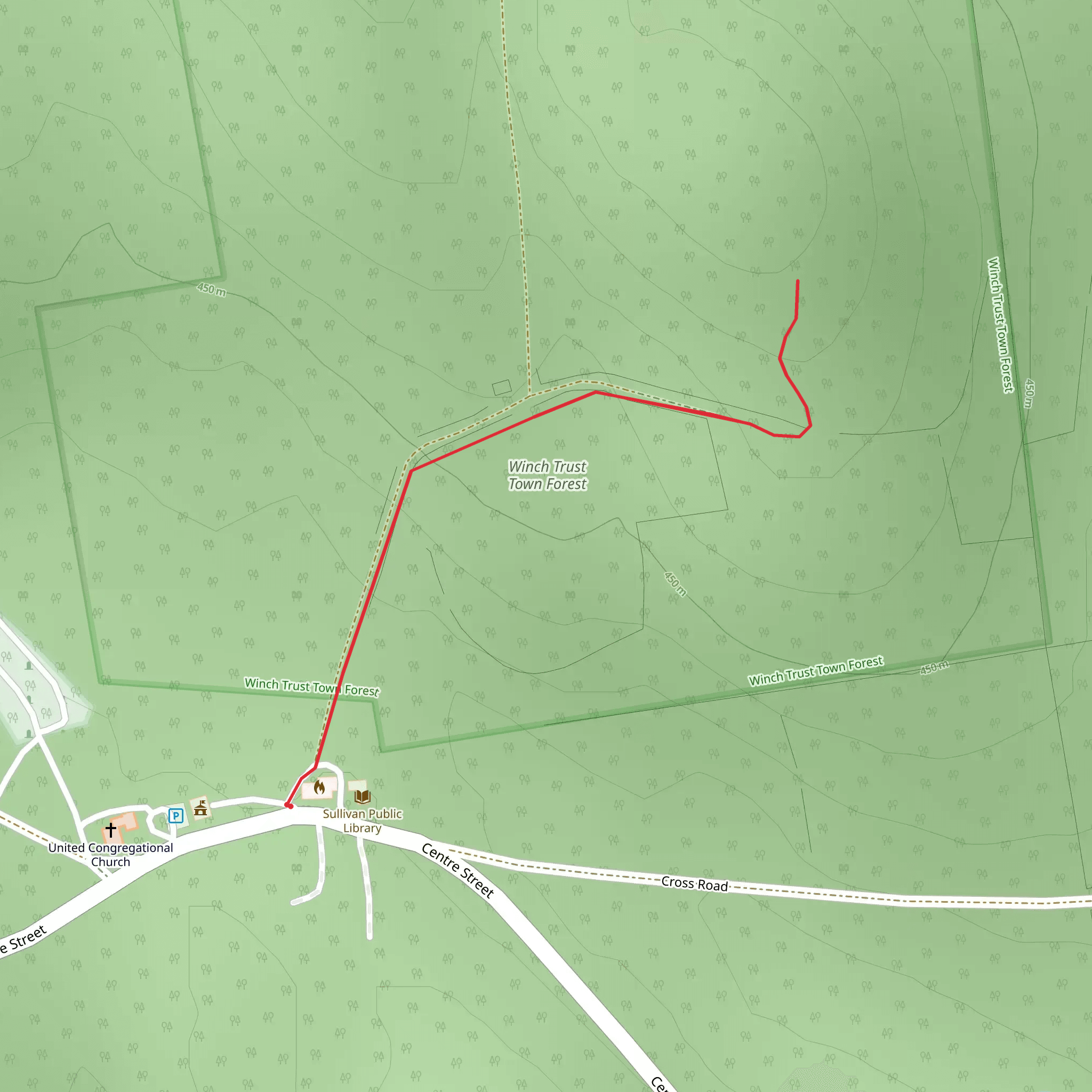 Sullivan Town Farm mobile static map