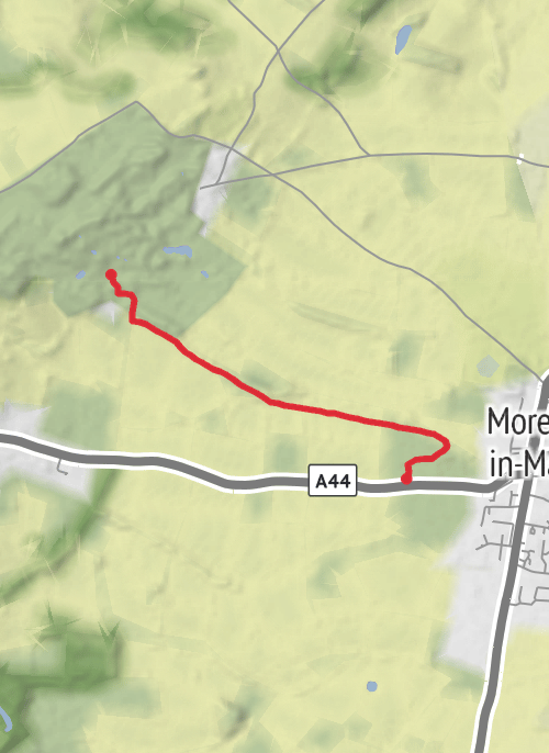 Cotswold Walking mobile static map