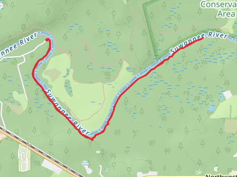 Walk along Suwannee River - Northwest Stillwater Way
