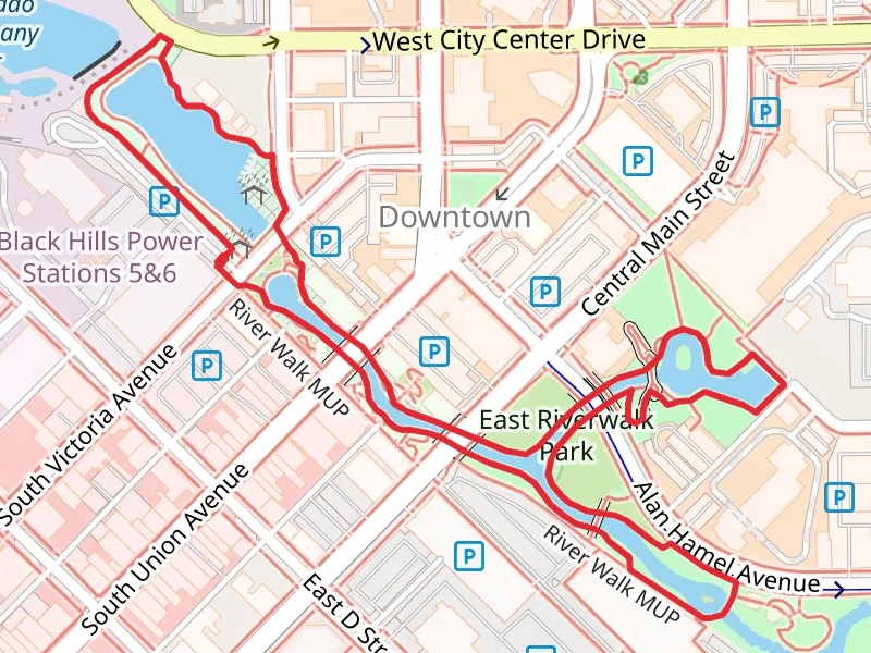 Historic Arkansas Riverwalk of Pueblo Loop