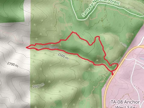 Nail and Pajarito Canyon Loop Trail
