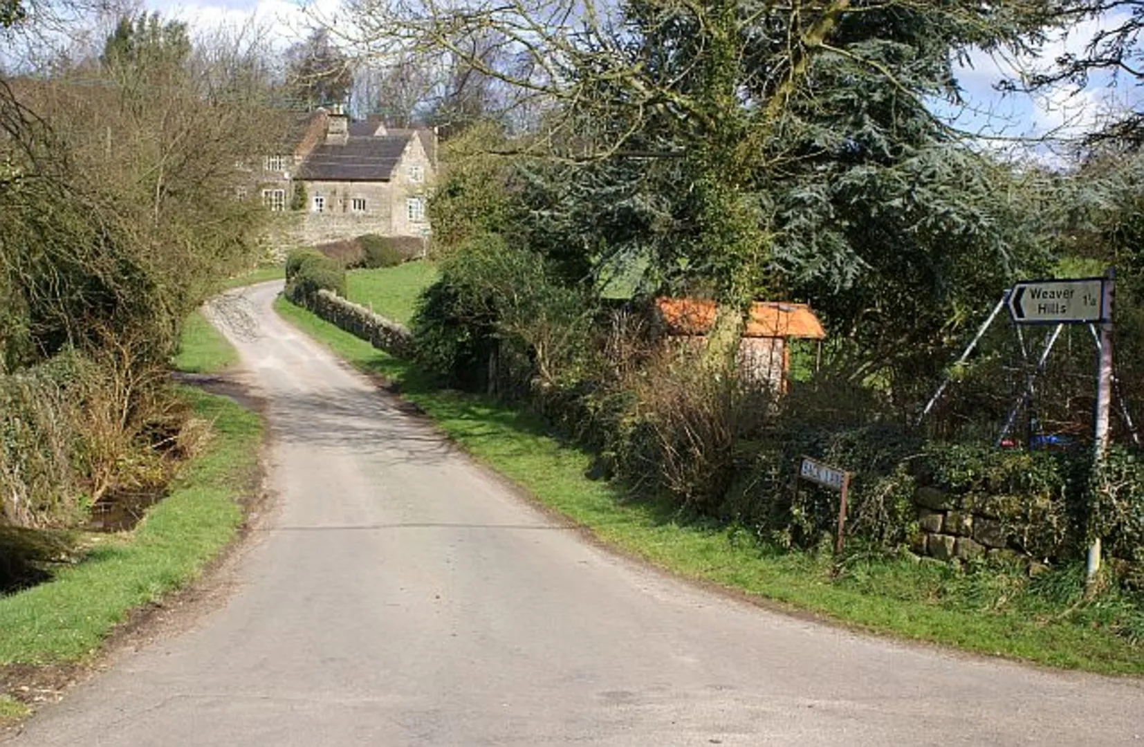 An image depicting the trail The Weaver Hills from Wootton and its surrounding area.