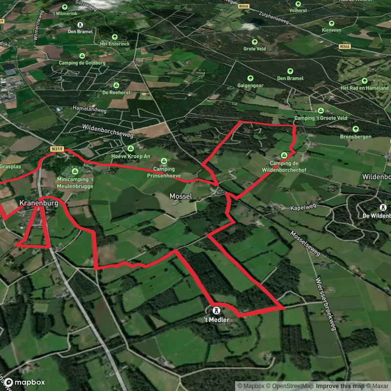 Ganzensteeg and Het Beekhuis Loop
