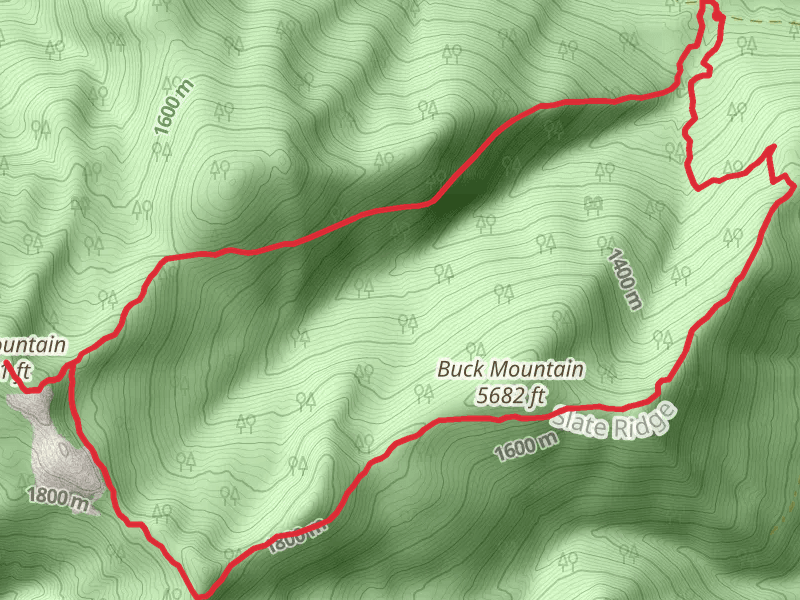 Middle Fork Boulder, Iron Mountain and Buck Mountain Loop