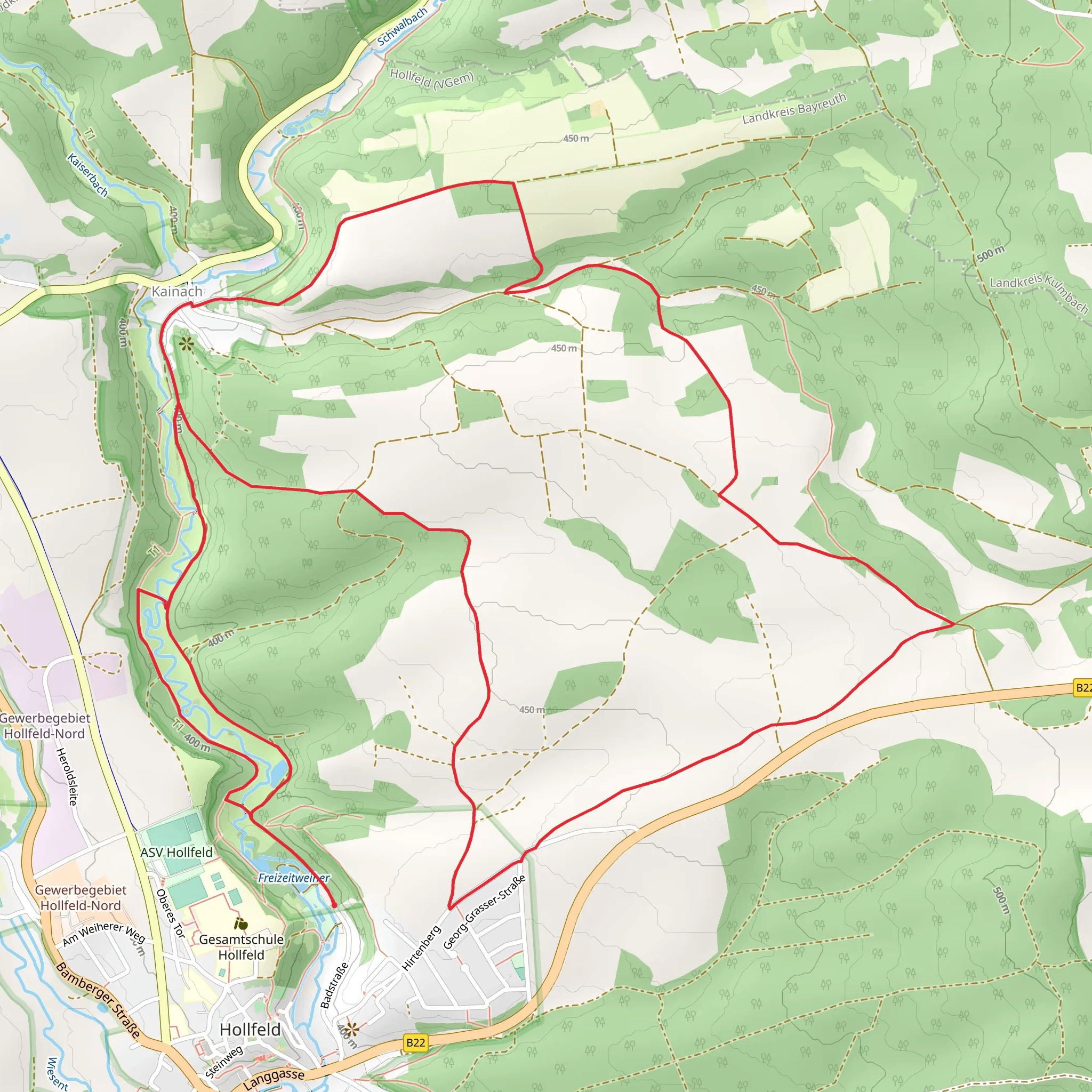 Aktiv-Park Roter Trail and Aktiv-Park Schwarzer Trail mobile static map