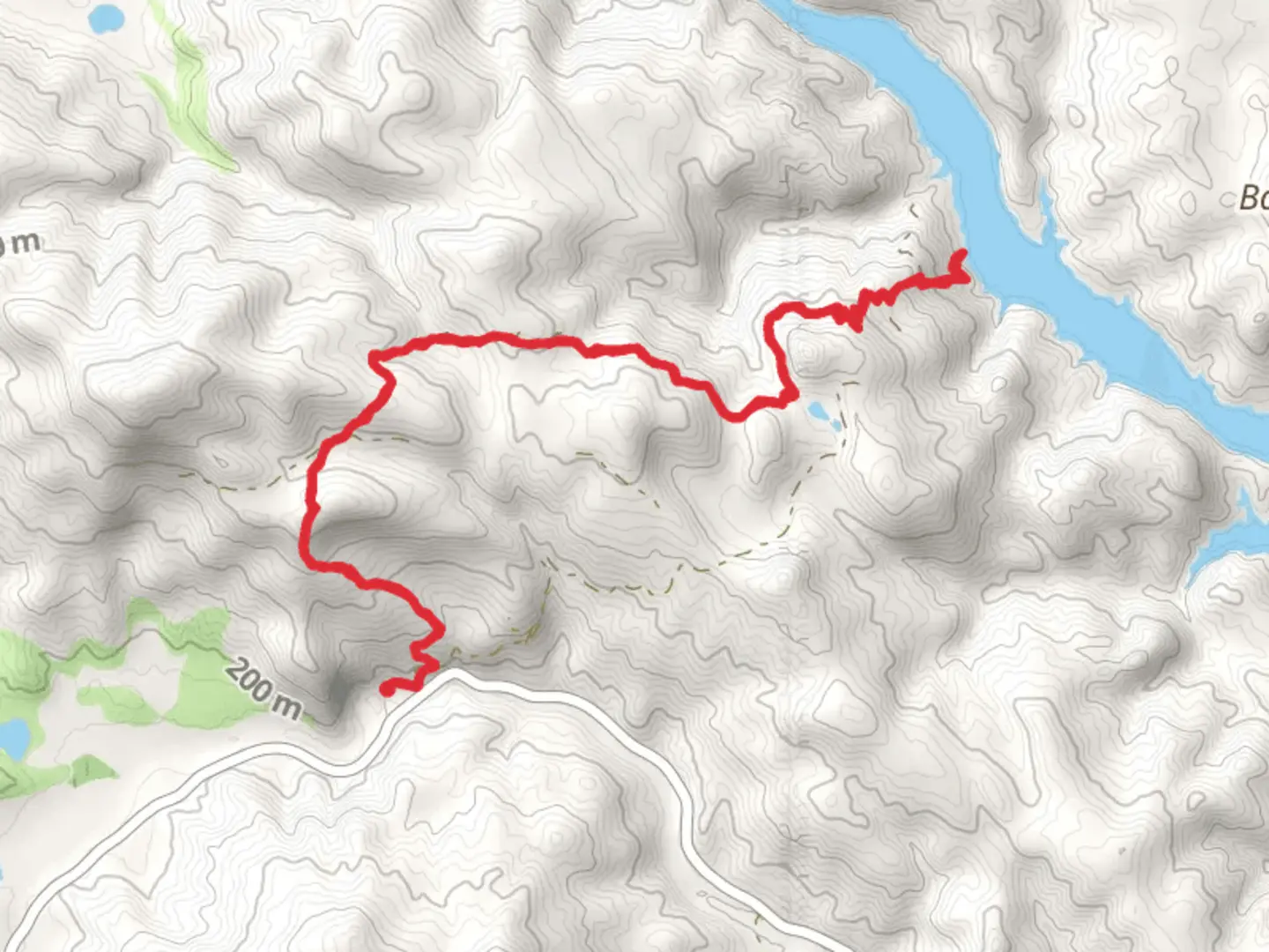 An image depicting the trail Pope-to-Putah Trail and its surrounding area.