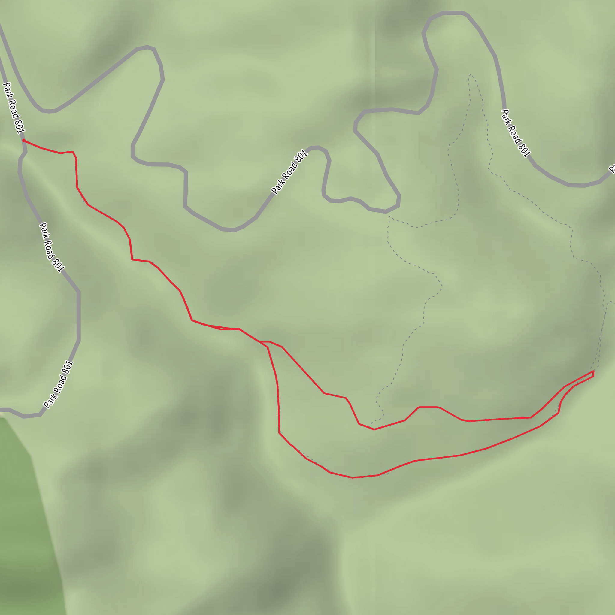 Falls Trail mobile static map