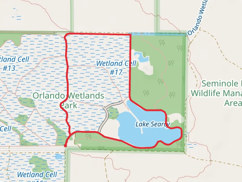 Orlando Wetlands Park Loop
