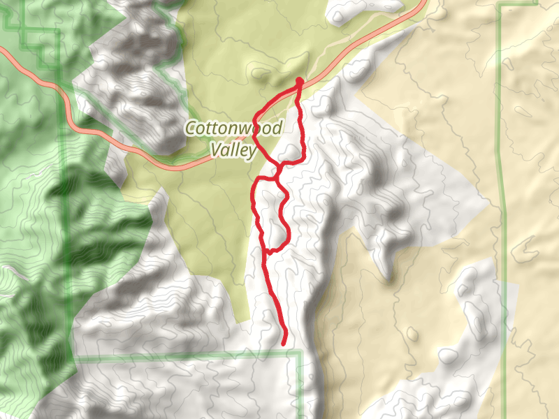 Badger Pass Trail and 3 Mile Smile Loop