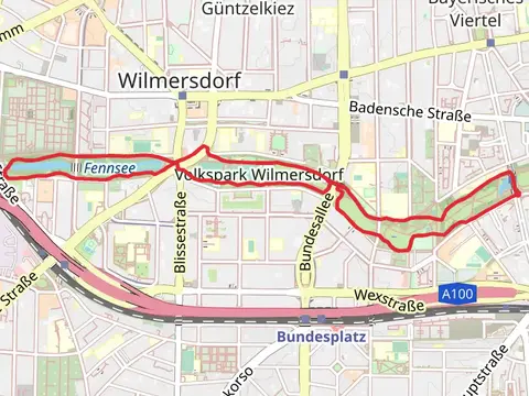 Fennsee via Innerer Parking