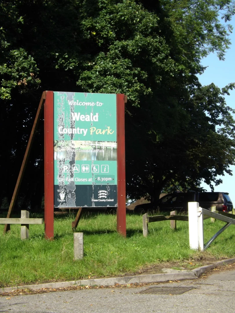 An image depicting the trail South Weald to Sabine's Green Loop and its surrounding area.